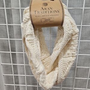 Cream Knit Snood